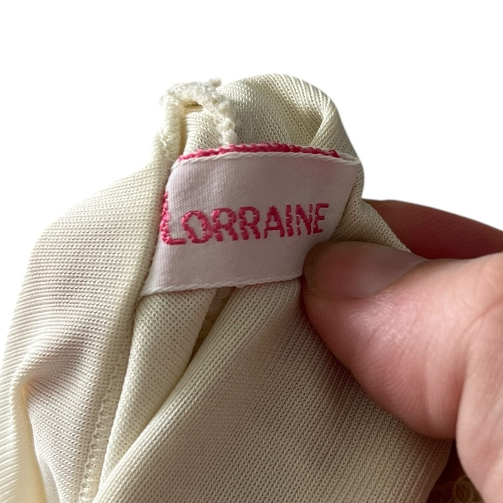 Vintage Lorraine Cream Camisole Fairy Coquette Lace Lightweight Romantic - Picture 6 of 8